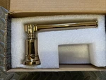 Brizo 695076-PG Brilliance Polished Gold Open Post Tissue Holder. Fixed Price $159.95.
