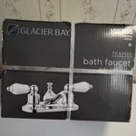Glacier Bay Teapot 4 Incenterset 2-HANDLE Bathroom Faucet Chrome 102 856. Fixed Price $30.00.