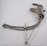 Grohe: Nickel Finish, Single Handle / Lavatory Faucet Metal Used. Fixed Price $66.50.