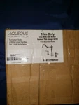 Aqueous European Style Pvd Brushed Nickle Faucet. 2 Lever, 3 Hole Installation. Fixed Price $50.00.