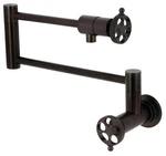 Kingston Brass KS410.RKX Webb Gpm Wall Mounted Hole Pot - Bronze. Fixed Price $471.22.