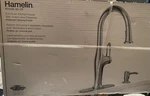 Kohler Hamelin R33446-SD-CP Pull-down Kitchen Faucet With Soap Dispenser Chrome. Fixed Price $76.00.