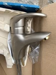 Grohe 33148 Aro Chiara Single Handle Bathroom Lavatory Faucet Satin Nickel/brass. Fixed Price $139.95.