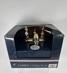 Banner Castille Collection Gold & Chrome Bathroom Taps 607-B Nib. Fixed Price $59.00.