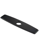 Kraus DP02MB 10-1/4" Deck Plate, Matte Black Metal Escutcheon. Fixed Price $15.00.