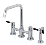 Kingston Brass KS828.DKLBS Concord 1.8 Gpm Widespread Bridge - Chrome. Fixed Price $425.00.