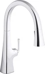 Kohler 22068-WB-VS Graze Touchless Pull-down Kitchen Faucet. Fixed Price $649.99.