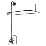 Barclay 4063-PL-PN Code Shower Unit With Elephant Spout Cross Handles. Fixed Price $1905.40.