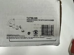 Delta T4759-SS Trinsic Deck Mounted Roman Tub Filler With Hand Shower, Stainless. Fixed Price $225.99.