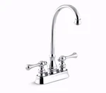 Kohler K-16112-4A-CP Revival Two Hole Centerset Bar Sink Faucet Polished Chrome. Fixed Price $334.11.