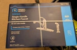 Project Source Single-handle Kitchen Faucet W/ Side Spray 5277764. Fixed Price $25.99.