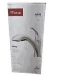 Pfister Wray Pull-out Kitchen Faucet Spot Defense Stainless W/ Deckplate. Fixed Price $53.99.