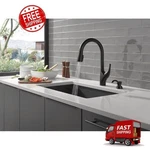 Delta Anderson Faucet 19998Z-BLSD-DST Matte Black Pull-down + Soap Dispenser New. Fixed Price $169.59.