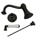 Rubinet Faucet Co. Widespread Lavatory Set With Drain 1ARBRVLTBWH Bronze. Fixed Price $233.99.