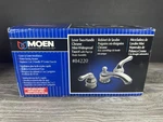 Moen #84220 Lever Two Handle Chrome Mini-widespread Faucet Brand New. Fixed Price $249.99.