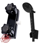Oymov Rv Shower Faucet W/head Hose Outdoor Non-metallic Black Handheld Valve. Fixed Price $52.99.