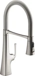 Kohler K-22061-VS Graze Kitchen Sink Faucet Vibrant Stainless. Fixed Price $529.99.