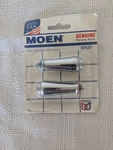 Moen Small Lever Handle Inserts Chrome #97557. Fixed Price $28.00.