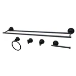 Kingston Brass BAH821330478MB 5-PIECE Bathroom Accessory Set, Matte Black,. Fixed Price $227.48.