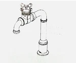 Delta Broderick 1990LFC-RB Bar Prep Kitchen Sink Faucet Venetian Bronze New Box. Fixed Price $398.00.