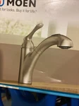 Moen Banbury Single-handle Pull-out Sprayer Kitchen Faucet Stainless Read. Fixed Price $99.99.