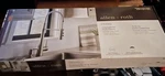 Allen + Roth Tilton Stainless Steel Commercial Style Kitchen Faucet New Open Box. Fixed Price $130.00.