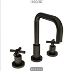 Newport Brass East Square Roman Tub Faucet In Box. Fixed Price $400.00.