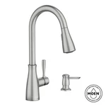 Moen 87699SRS Lucira 1-HANDLE Pulldown Kitchen Faucet Spot Resist Stainless. Fixed Price $142.99.