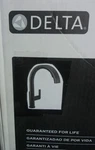 New Delta 19824LF Keele Pull Down Kitchen Faucet Matte Black Single Handle. Fixed Price $199.99.