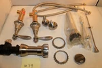 Mico Designs MI0112-F2-SN Satin Nickel Vertical Spray Bidet Faucet Set. Fixed Price $449.88.