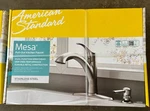 New American Standard Mesa Pull-out Kitchen Faucet Stainless Steel. Fixed Price $100.00.
