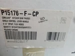 Kohler 15176-F-CP Coralais Two-hole Kitchen Sink Spout Faucet Single Control. Fixed Price $49.99.