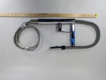Blanco Single Handle Pull-down Kitchen Faucet Satin Nickel Deck Mount 2.2 Gpm. Fixed Price $149.95.