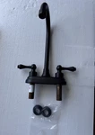 Newport Brass Seaport Bar Prep Faucet 808/VB Bronze Double Handle. Fixed Price $520.00.