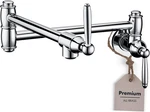 Ysnol Pot Filler Faucet, Wall Mount Faucets For Kitchen Sink (chrome). Fixed Price $69.99.