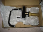 Ambassador Marine 132-1739-CP Aidack Elite Folding Tap, Angled Spout. Fixed Price $70.00.