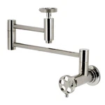 Kingston Brass KS810.RKX Webb 3.8 Gpm Wall Mounted Hole Pot - Nickel. Fixed Price $493.97.