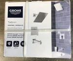 Grohe Tallinn Tub & Shower Faucet Starlight Chrome Trim (35097000). Fixed Price $89.99.