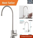 Elegant Purita 100% Lead-free Filter Faucet With High-arc Gooseneck Design. Fixed Price $161.77.