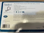 Premier Sanibel 2-HANDLE Kitchen Faucet W/spray #3552596 Chrome. Fixed Price $89.99.