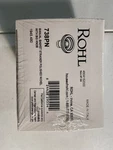 Rohl 738PN 1/2" Basket Strainer Without Remote Pop-up Polished Nickel. Fixed Price $70.99.