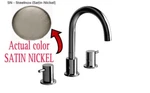 Graff G-6110-LM37B-SN Me Widespread Lavatory Faucet Steelnox (satin Nickel). Fixed Price $341.50.