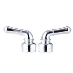 Dura Faucet Df-rkc-cp Rv Replacement Hot Cold Classic Handles Metallic. Fixed Price $23.65.