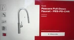 Franke Pescara Pull Down Kitchen Faucet- FFPD4400- Polished Chrome. Fixed Price $235.00.