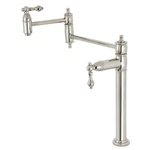 Kingston Brass KS370.AL Restoration Gpm 1 Hole Pot Filler - Nickel. Fixed Price $594.72.