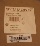 Symmons S-9601-P-TRM Origins Shower Trim Kit Chrome. Fixed Price $56.24.