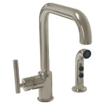 Kohler Purist Single Handle Barprep Faucet W Side Spray Vibrant Stainless. Fixed Price $744.49.