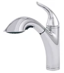 Gerber D455221 Antioch 1.75 Gpm Hole Pull Out Kitchen Faucet - Chrome. Fixed Price $139.97.
