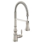Moen S73104SRS Spot Resist Stainless One-handle Pulldown Kitchen Faucet. Fixed Price $745.65.