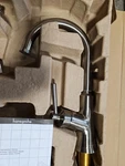Hansgrohe 04795800 Joleena 14" 1-HANDLE Bar Faucet, Stainless Steel Optic. Fixed Price $110.00.